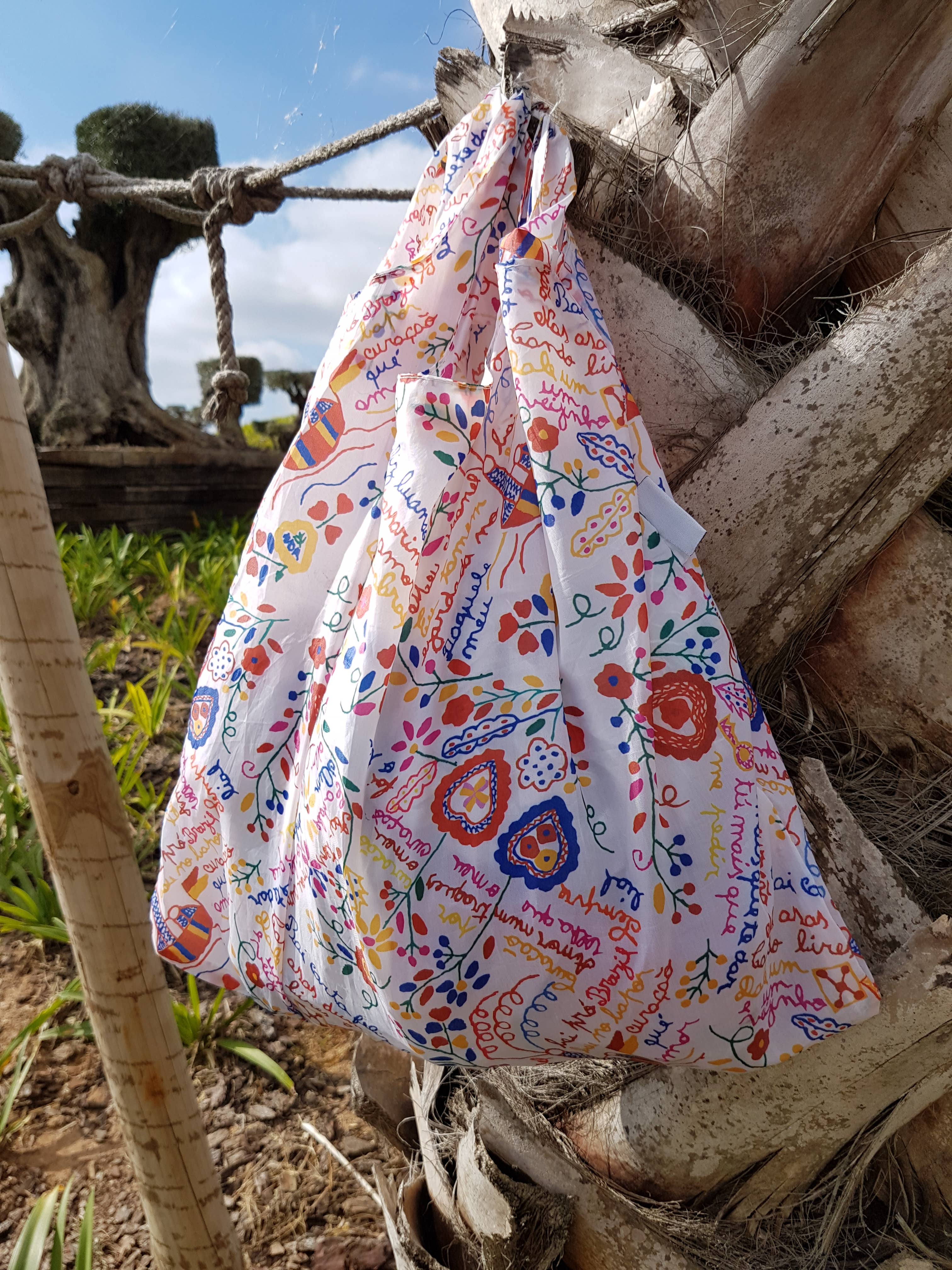 Terra Lusa - Wholesale Grocery/Shopping Bag - Eco Bag Valentine's Scarf1