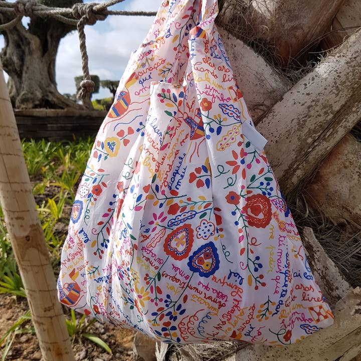 Terra Lusa - Wholesale Grocery/Shopping Bag - Eco Bag Valentine's Scarf1