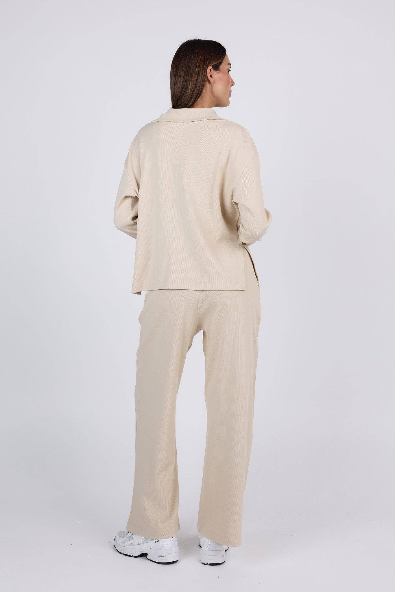 Beige Time Out Top for wholesale on Faire3