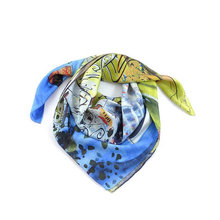 Ascot Square Scarf for wholesale by David Watson