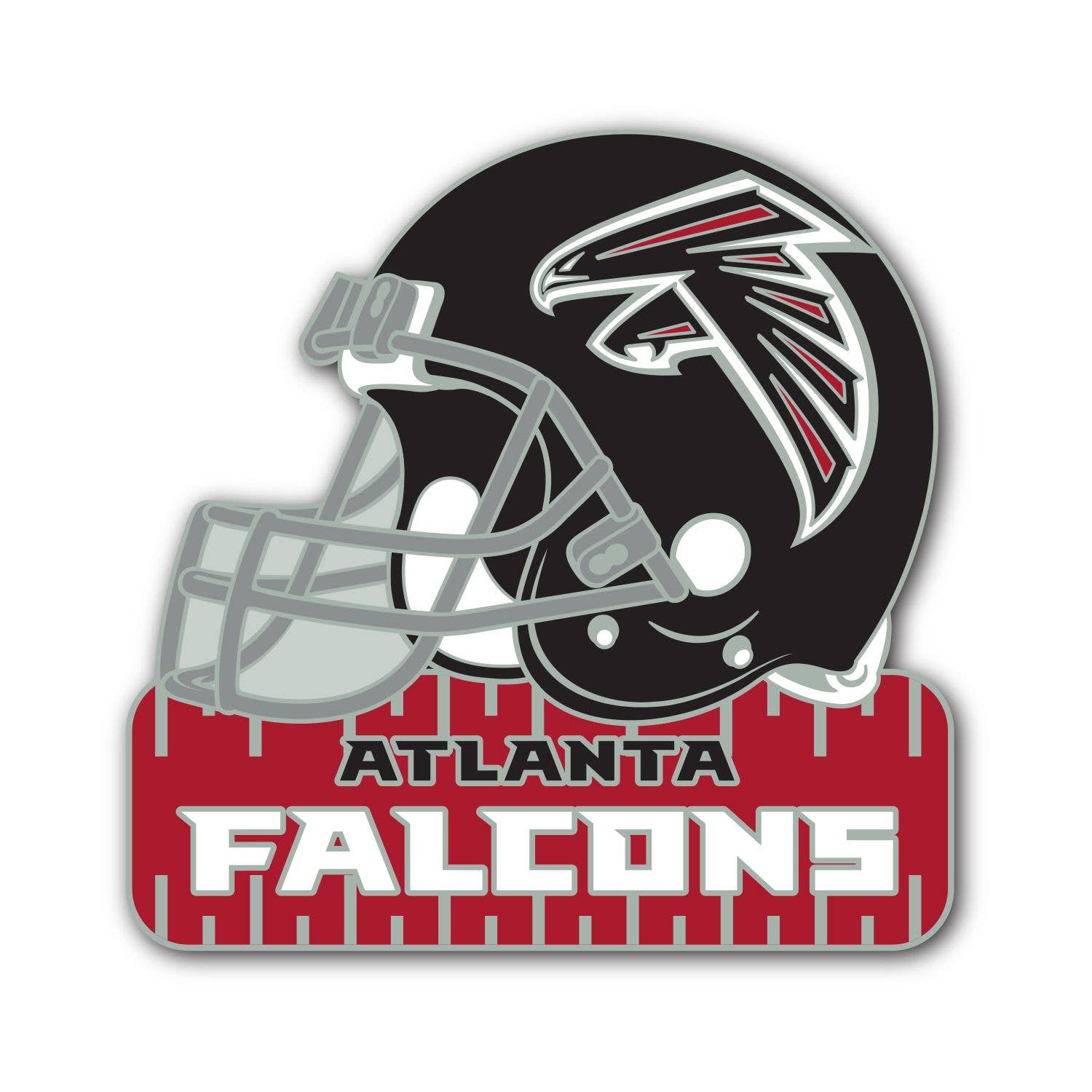 Mojo Licensing - Wholesale Lapel Pin/Button - NFL Atlanta Falcons Helmet Lapel Pin0