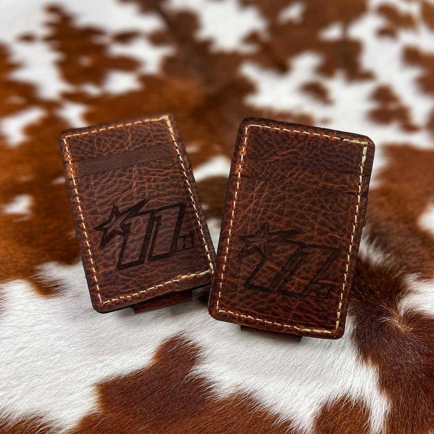 NDesigns Leather - Wholesale Wallet - Men's - "lil Hefe" Magnetic Wallet (Our #1 selling Wallet)3