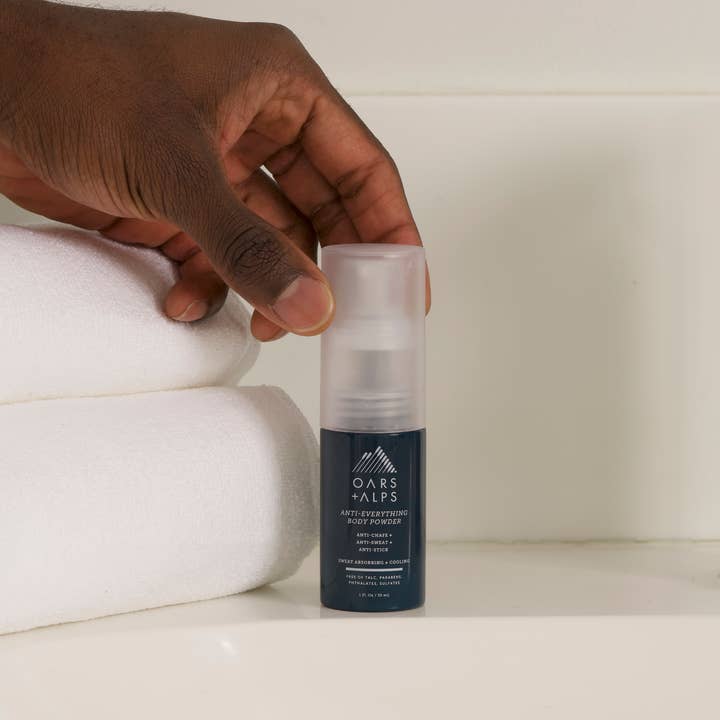 Oars + Alps - Wholesale Body/Talcum Powder - Anti-Everything Men's Body Powder, Sweat Absorbing Workout