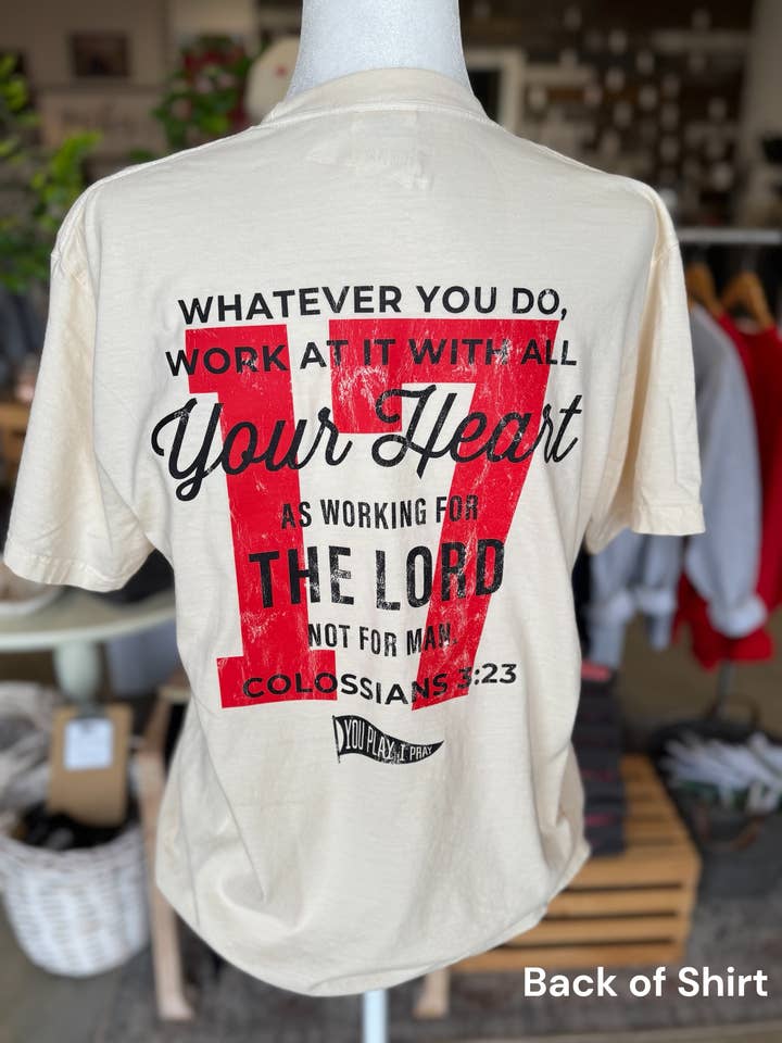 Custom COL323 | Gameday Shirt | Baseball Mom Shirt for wholesale by You Play I Pray