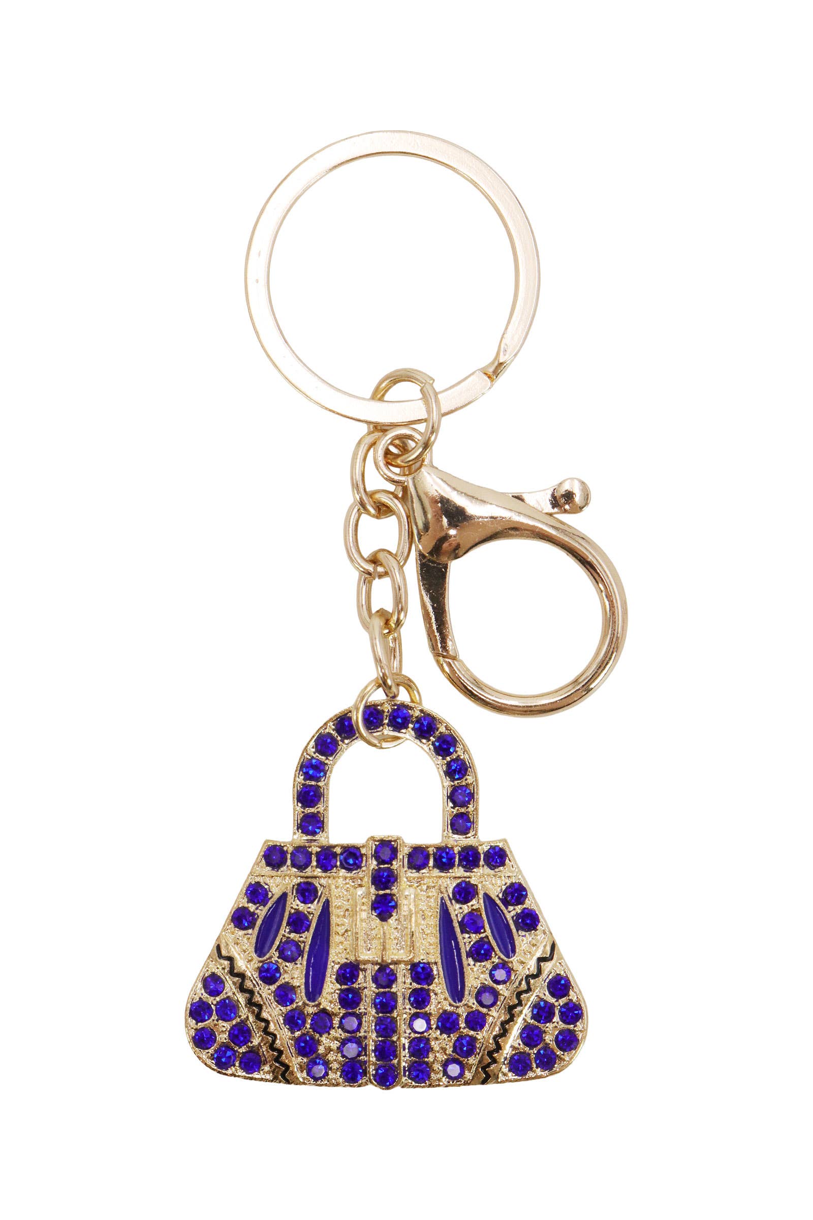 ASSORTI Porte-clés en strass scintillant pour sac à main de mode en vente sur Faire10