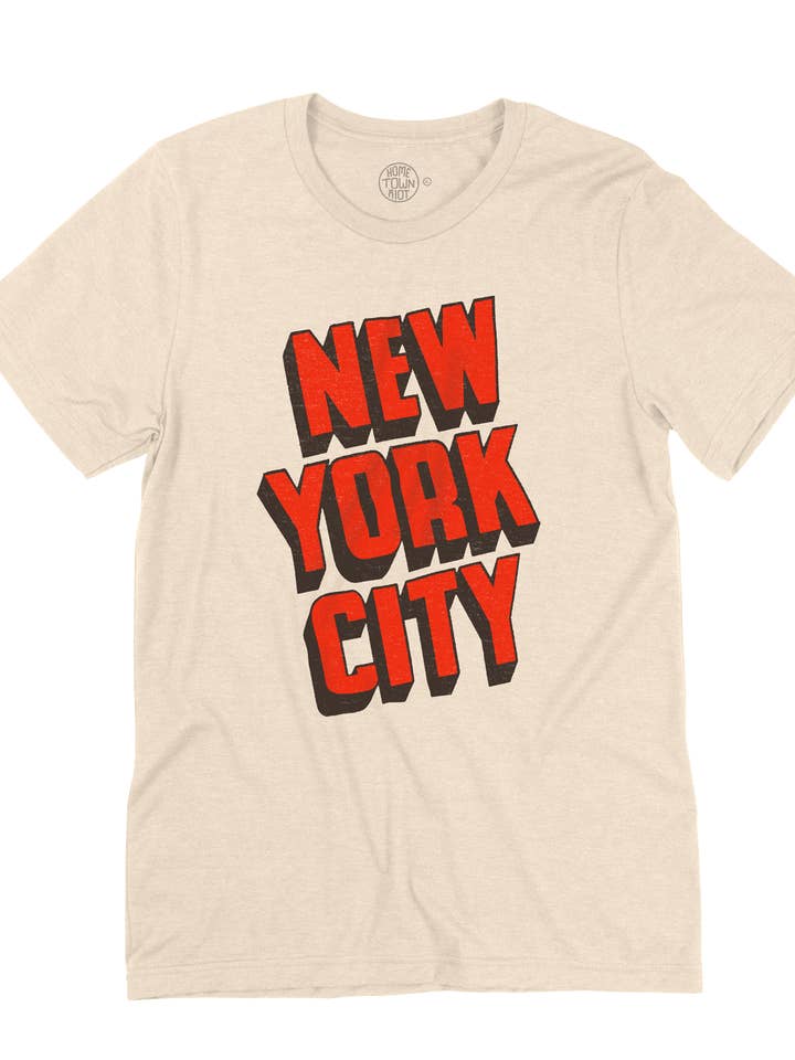 New York City Headliner-T-Shirt für den Großhandel von HomeTown Riot