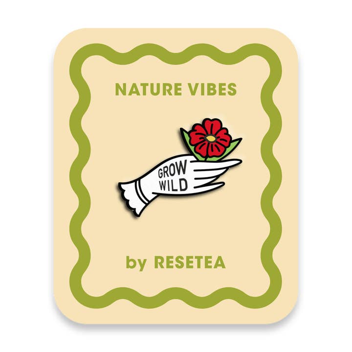 Resetea – wholesale Retailer display – Accessories – Grow Wild – Pin Display1