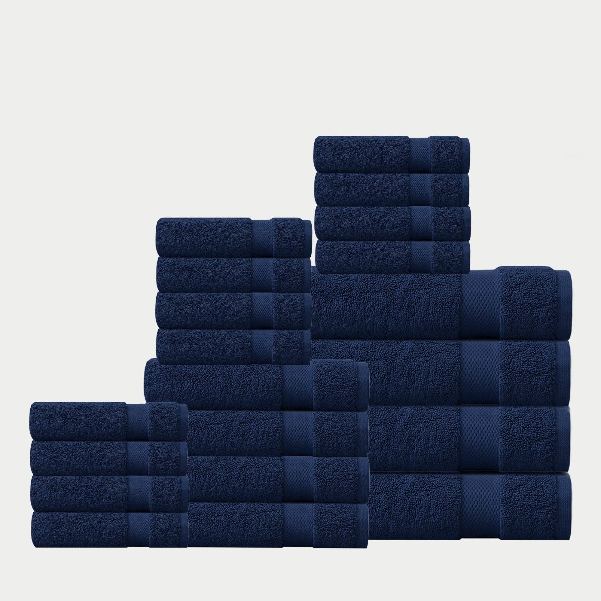 Delara - Wholesale Towel Set - 100% Organic Cotton Quick Dry Starter Bath Set30