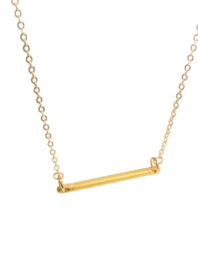 Vergulde bar ketting voor wholesale door Links & Locks