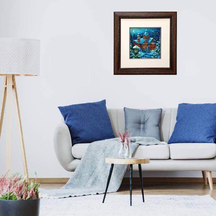 RIOLIS - Wholesale Embroidery/Cross Stitch Supplies - Cross Stitch Kit From Riolis 2029 Snowfall In The Forest2