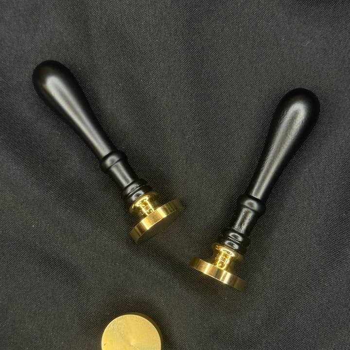 Blank Round Wax Stamp for wholesale by Simple Creation Studio