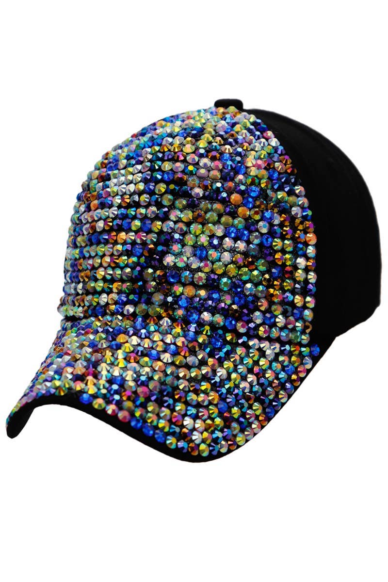 Cap Zone – wholesale Baseballkeps - Dam – Full Bling Rhinestone Twill Bomullsbasebollkeps15