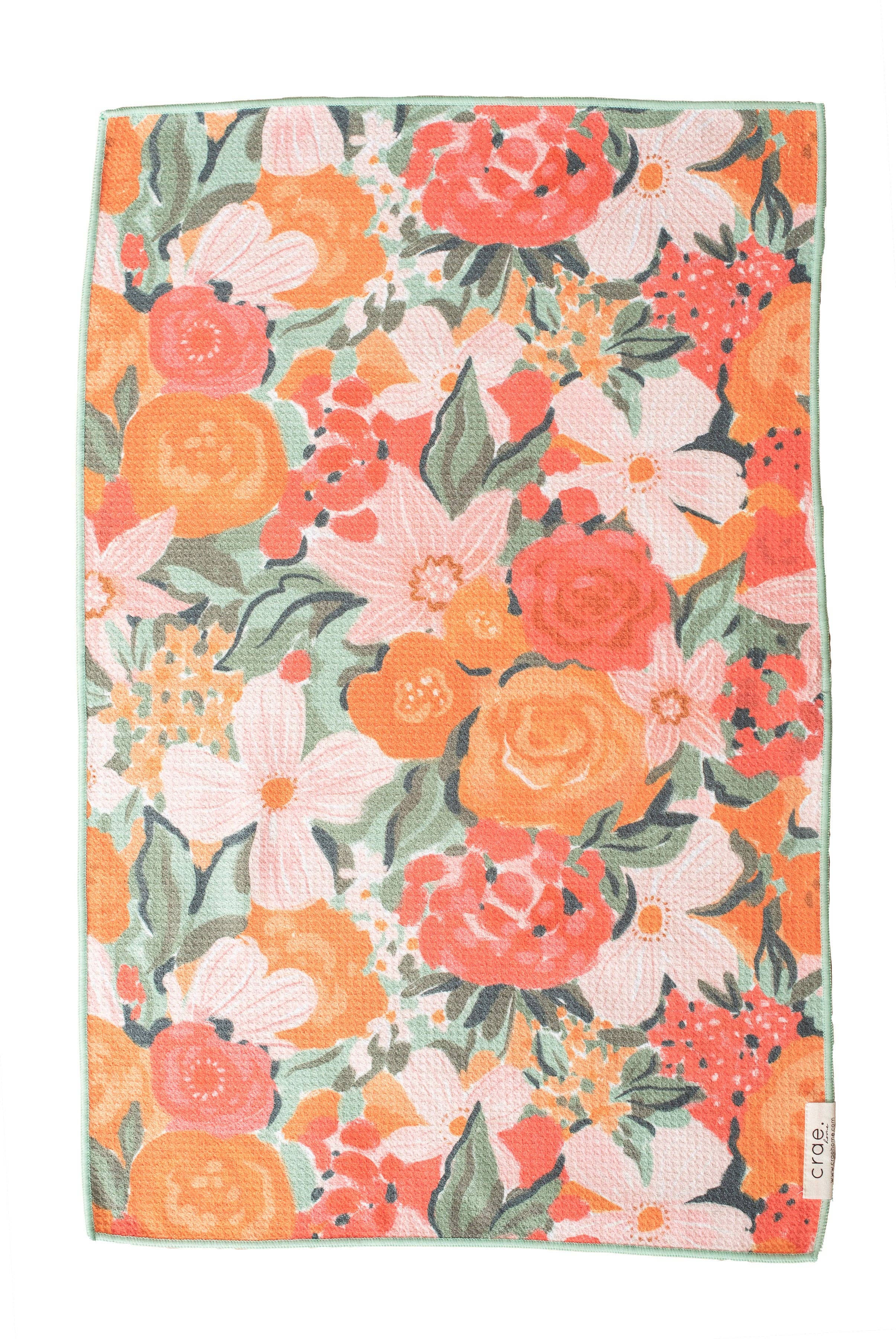 Green Manhattan: Reversible Hand Towel for wholesale on Faire1