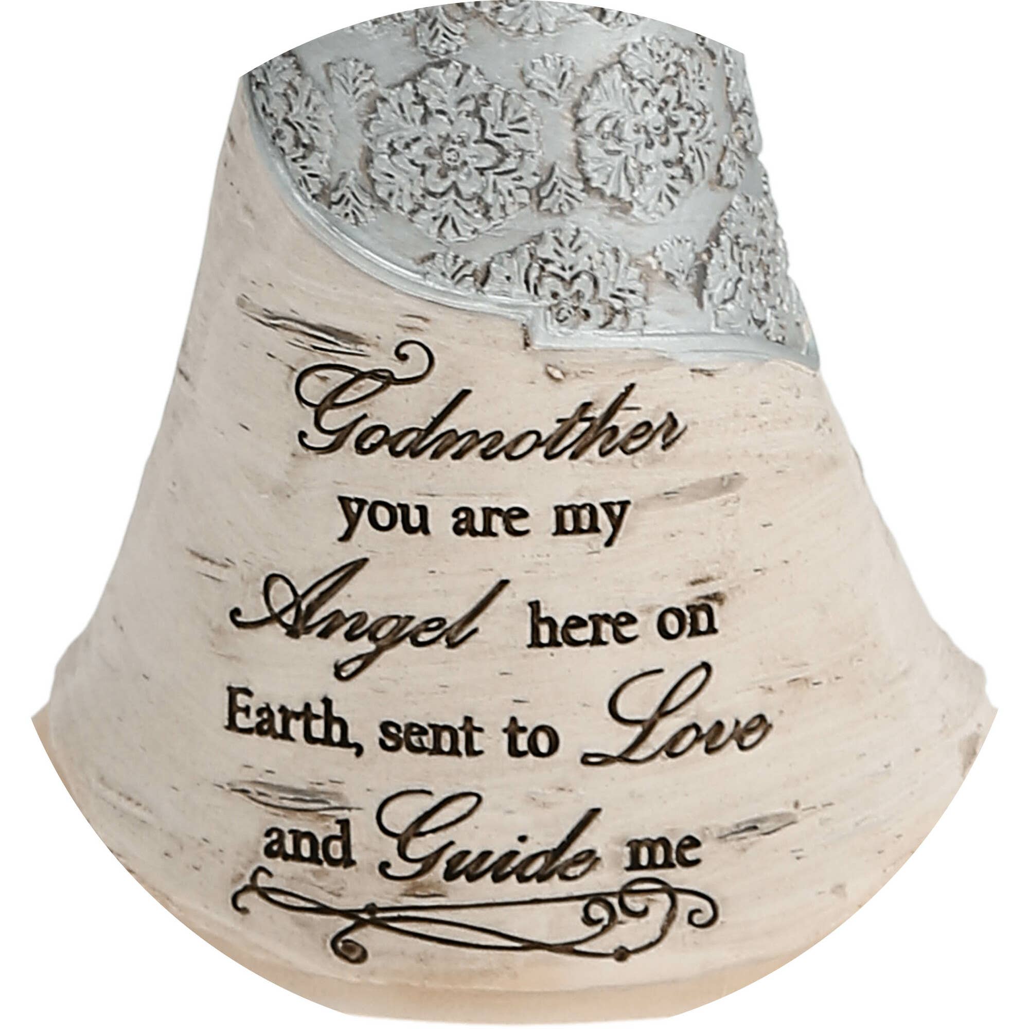 Pavilion – wholesale Dekorativ statyett – Gudmor - 6" ängel med korg med blommor6