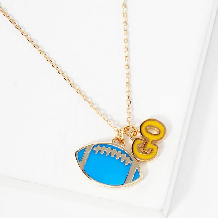Fashion City – wholesale Hänge-/berlockhalsband – Fotbollstema Designad Hängsmycke Halsband14