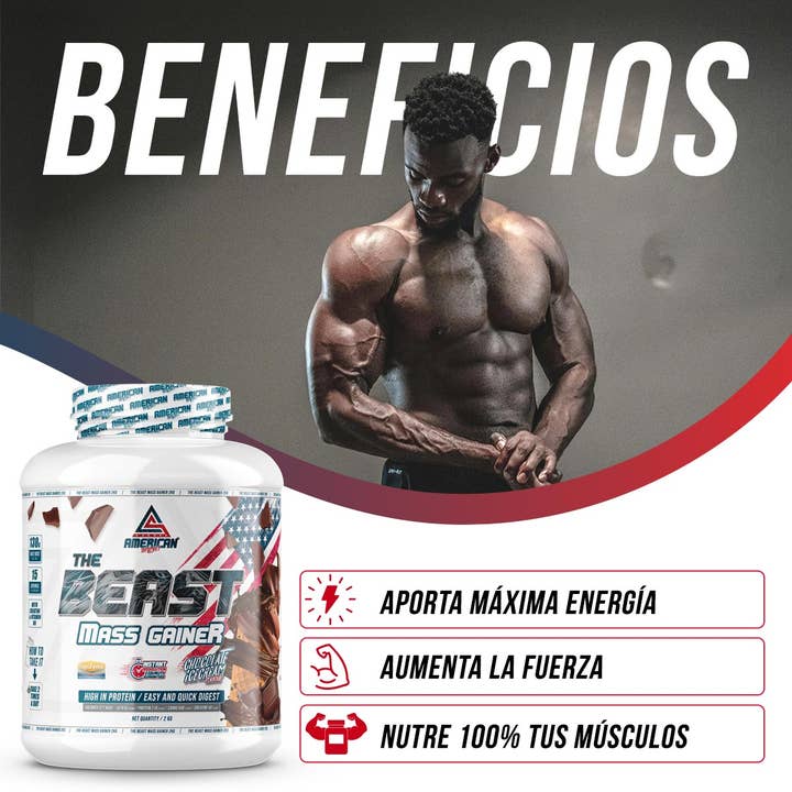 AMERICAN SUPLEMENT S.L. - Wholesale Protein/Superfood Powder - American Supplement | The Beast Mass Gainer 2 kg16