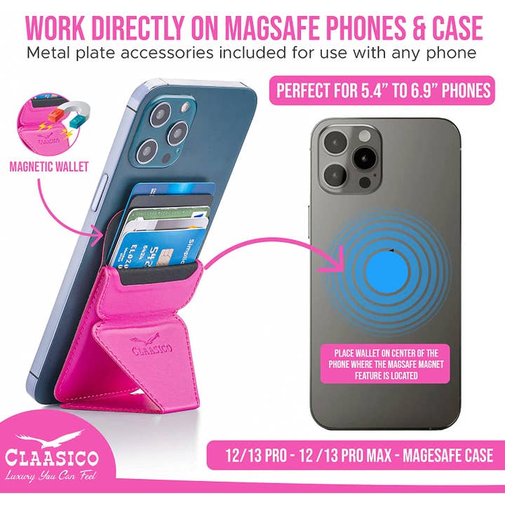 Claasico - Wholesale Phone Wallet - Unisex - Cell Phone Wallet with Magnetic Phone Stand23