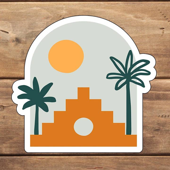 Autocolante de escadas em arco, autocolante de vinil, autocolante para computador portátil, decalque de computador portátil por atacado de C3DAR Design