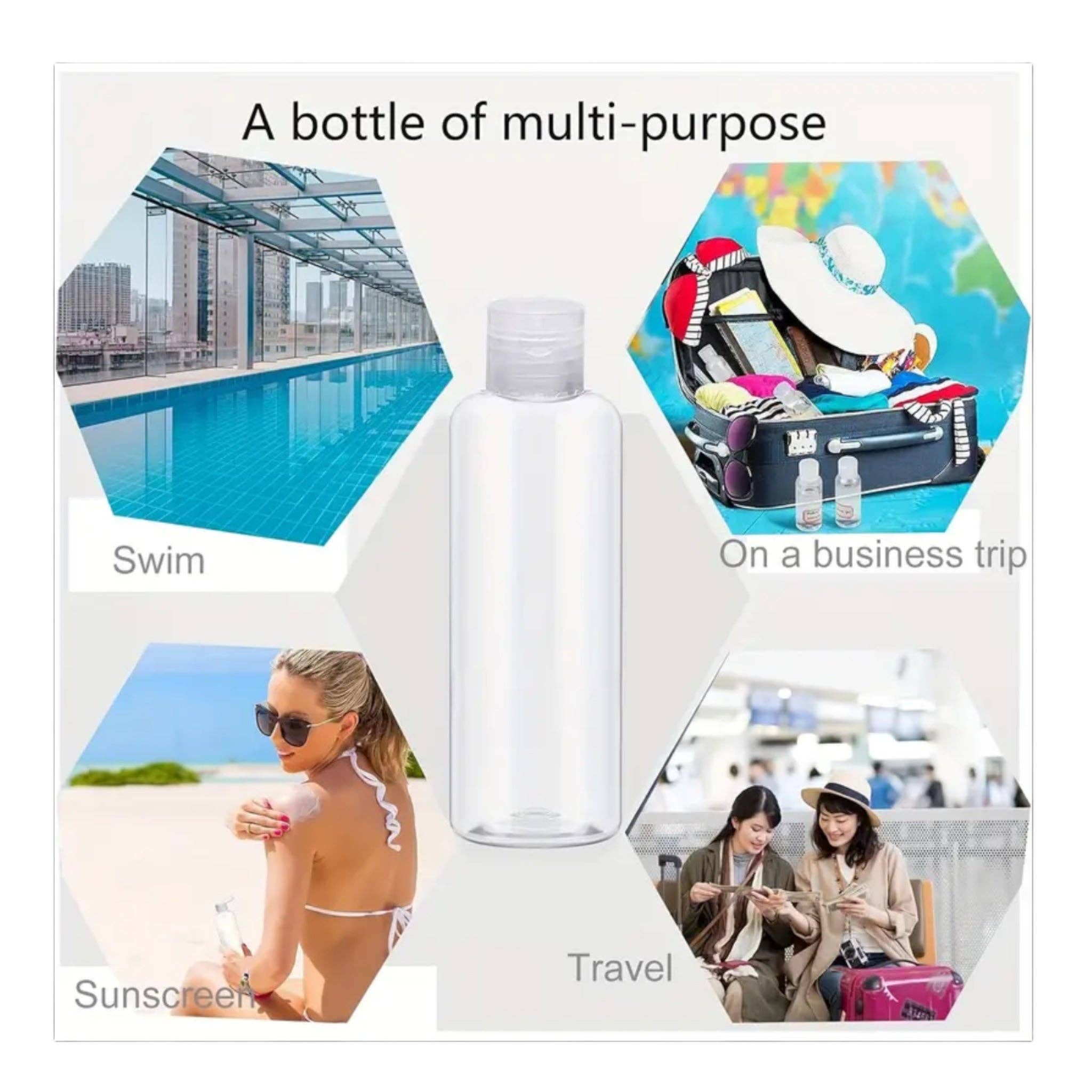 Kinky Pleasure - Wholesale Travel Container - Kinky Pleasure - Empty Bottles 100ml - 20 Pieces4