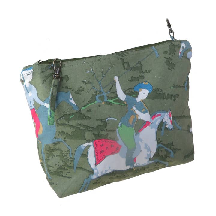 Polo Players cotton pouch for wholesale by Supplement D'AM