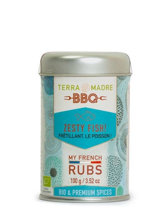 RUBS - Zesty Fish! for wholesale by Les Jardins de Gaïa / Terra Madre