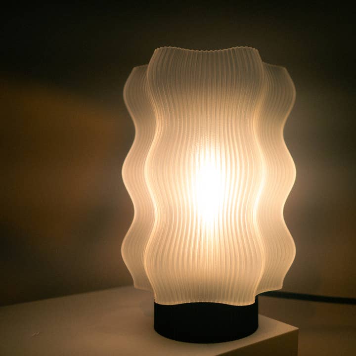 OrijaDesign - Wholesale Accent/Desk Lamp - Reef Table Lamp - Opal11