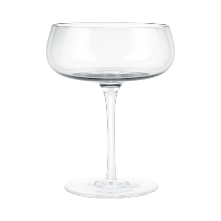 blomus - Wholesale Champagne Flute - BELO Champagne Saucer Glasses - 7 Ounce - Set of 2 - Clear