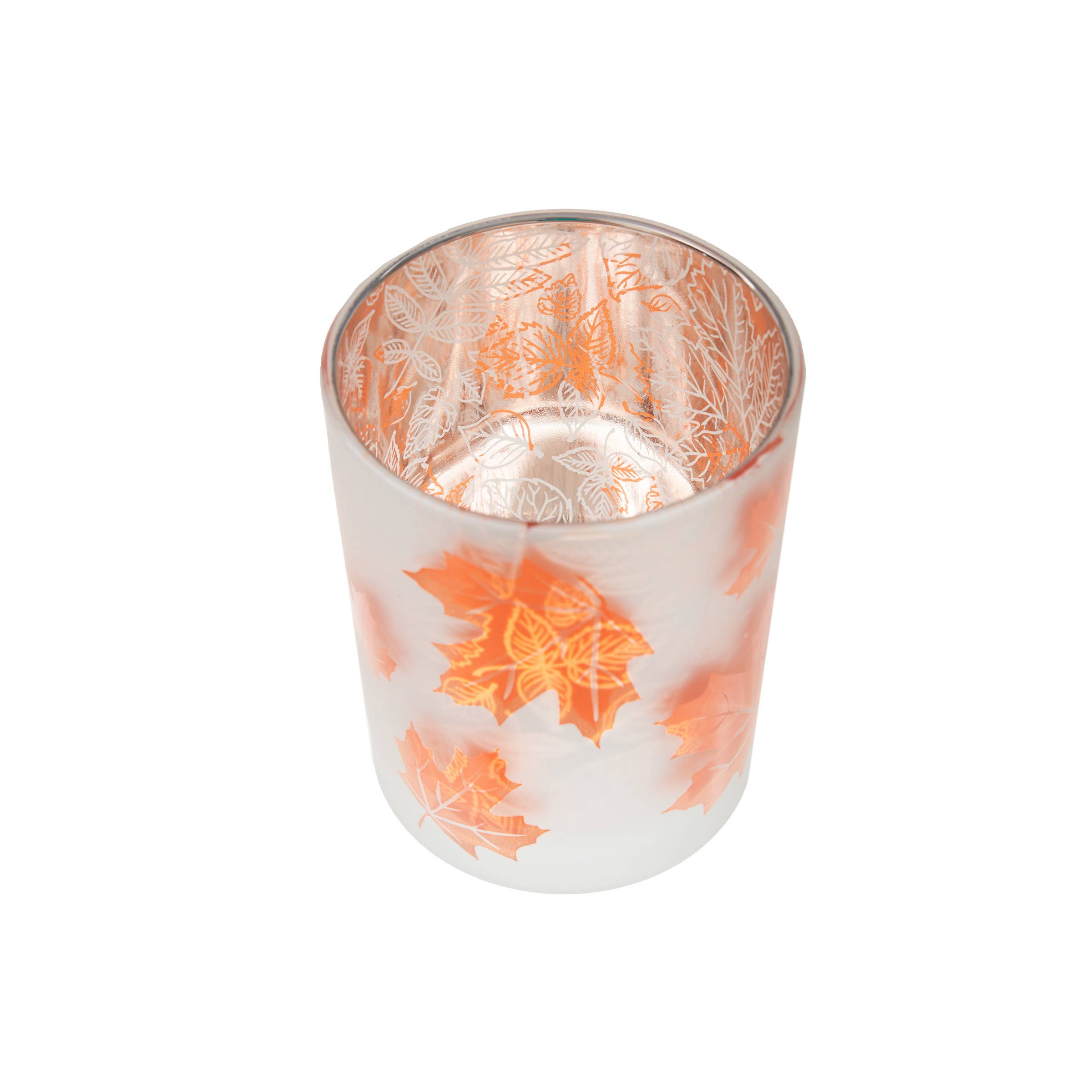 C&F Home - Wholesale Candle Holder - Fall/Harvest Fall Leaves Medium Candle Holder1
