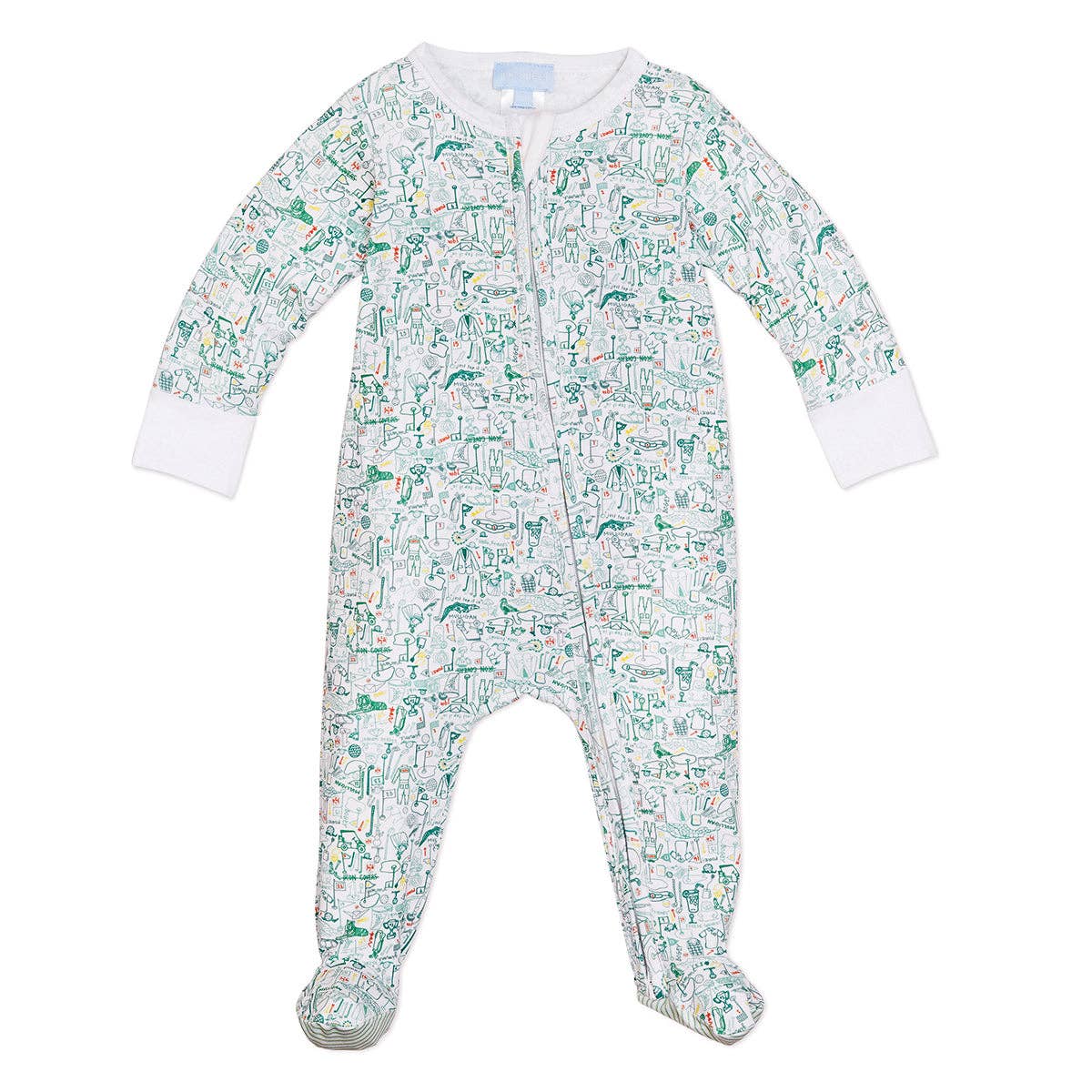 Golf Zip Baby Onesie for wholesale on Faire1