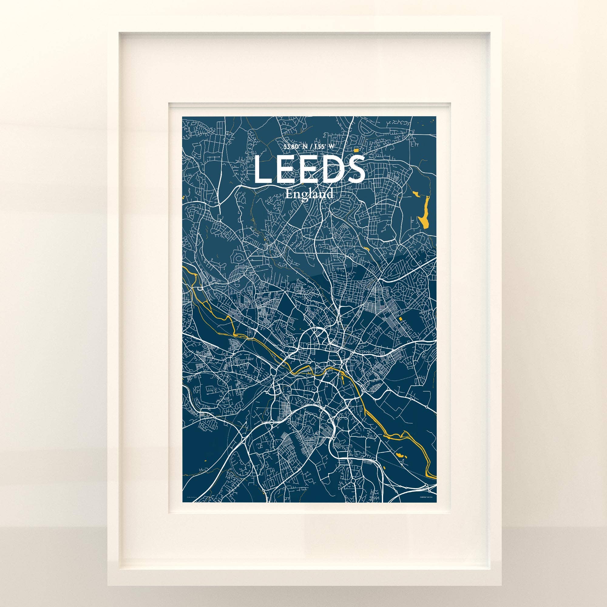 OurPoster.com – wholesale Poster – Leeds karta affisch197