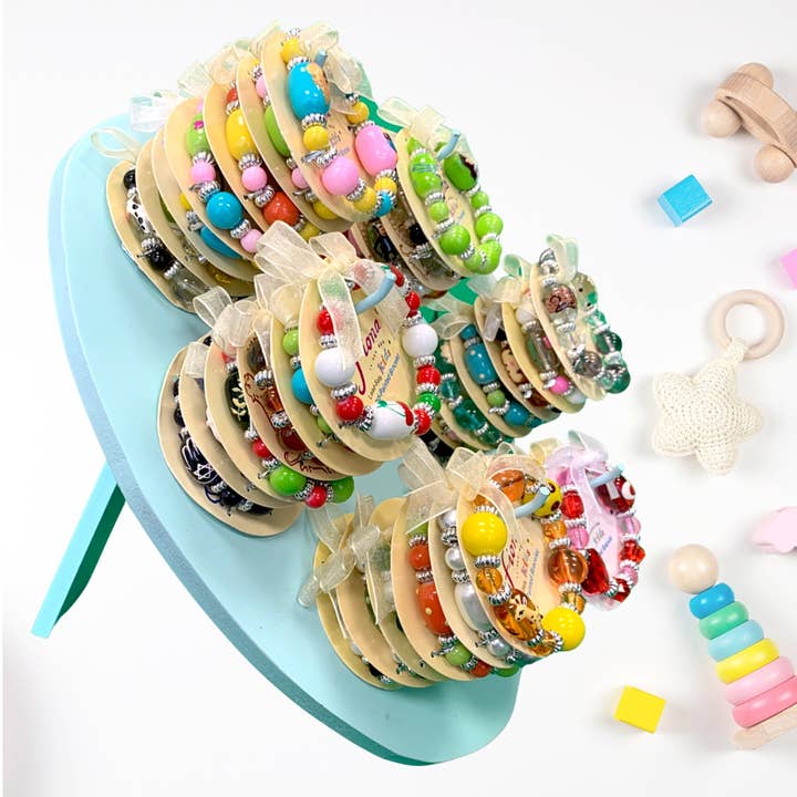 Fiona Accessories – Engroshandel Perlearmbånd – Børn – Børn Børn Armbånd 48pcs Counter Display1