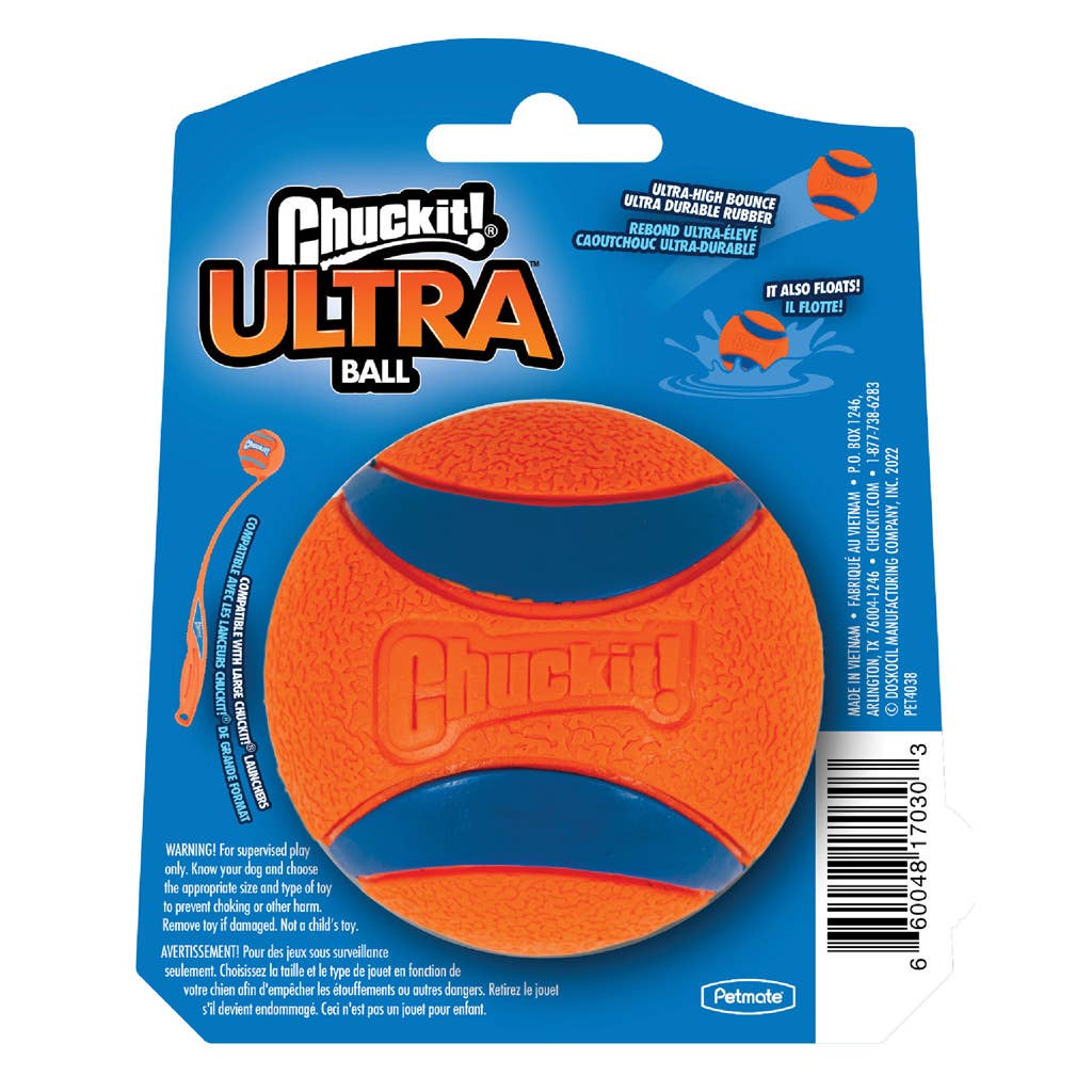 Hofman Animal Care - Wholesale Pet Fetch Ball - Dog - Chuckit Ultra Ball L 7 cm 1 Pack1