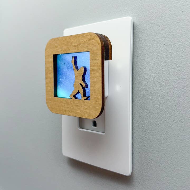 Swaplights Night Lights - Vente Veilleuses - Veilleuse Bigfoot Peace Out3