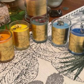 Set votivo de los siete chakras para venta al por mayor de Ritual Junkie