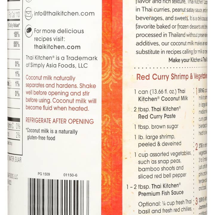 Everyday Supply Co - Wholesale Non-Dairy Milk - THAI KITCHEN COCONUT MILK1