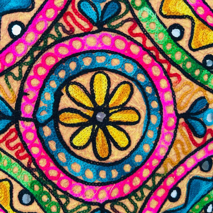 Meghcraft – Engroshandel Tote bag - Dame – Indisk broderet patchworktaske kvindetaske boho-tasker5