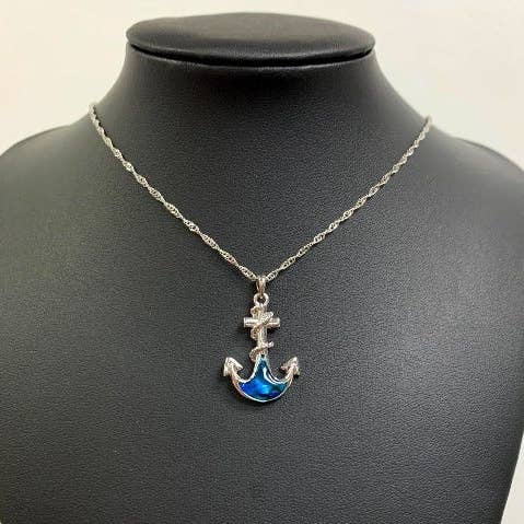 ANCHOR NECKLACE for wholesale by Darlene's Shells