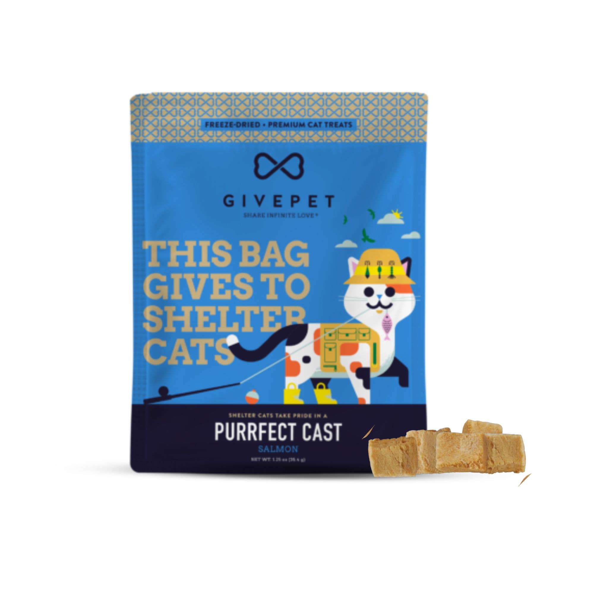 GivePet - Wholesale Pet Treats - Cat - GivePet Purrfect Cast Freeze Dried Cat Treats2