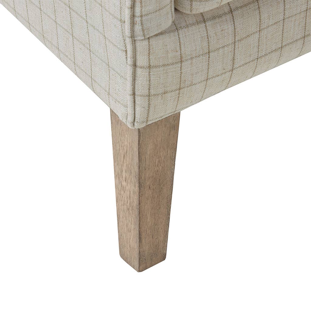 Olliix - Vente Chaises - Fauteuil d'appoint chic à vitres grises *5