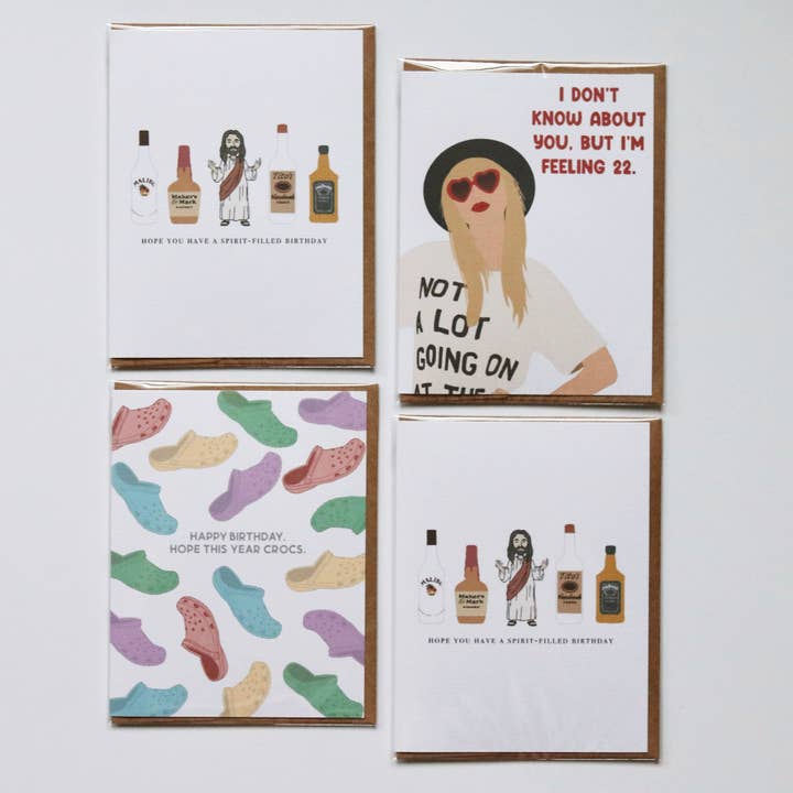 Kelly Scott Design Co - Wholesale Birthday Card - Spirit-filled Birthday Card - Funny Birthday Card2