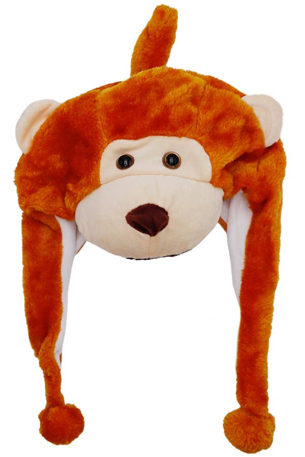Cap Zone - Wholesale Costume - Women's - Animal Plush Teddy Fur Hat with Short Ear Flaps43