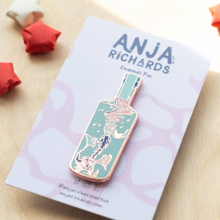 Spilla Sirena Seraya per la vendita all'ingrosso da parte di Anja Richards Art