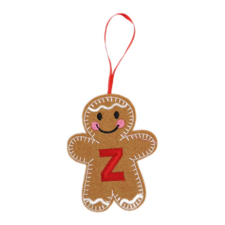 Gingerbread Letter Z for wholesale by SWR trading LTD
