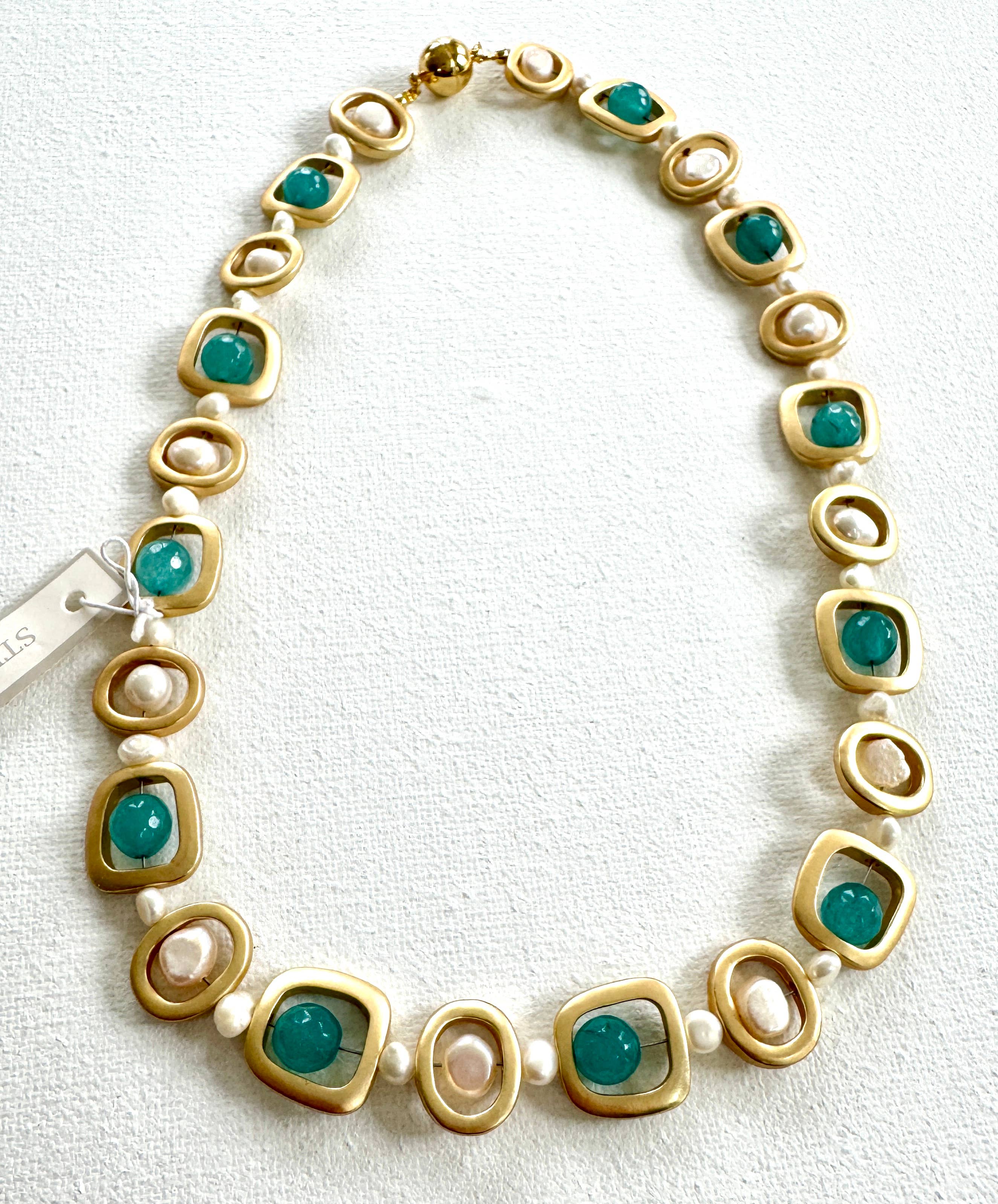 Studio G - Wholesale Beaded/Pearl Necklace - #57 Modern Necklace12