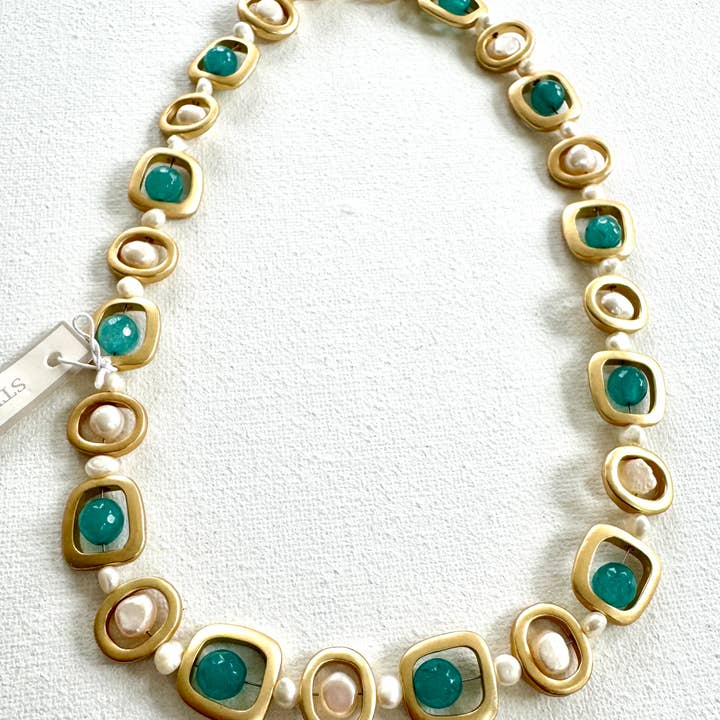 Studio G - Wholesale Beaded/Pearl Necklace - #57 Modern Necklace12