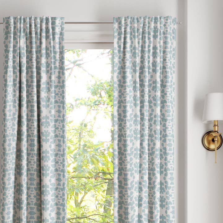 Laura Park Designs - Wholesale Curtain - Chintz Mist Curtain Panels, Set of 2