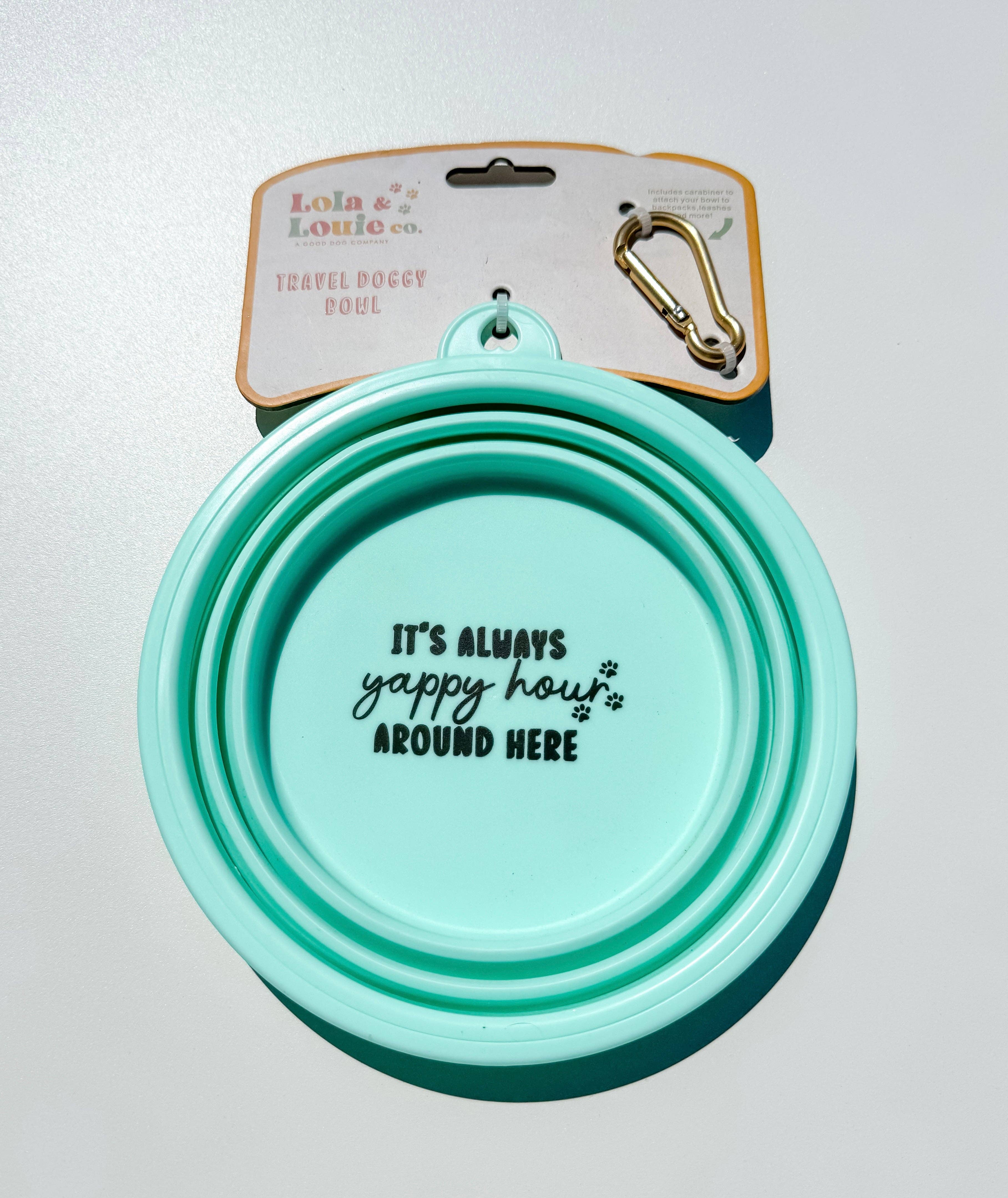 Lola & Louie co. - Wholesale Pet Bowl - Cat/Dog - Travel Doggy Bowl6