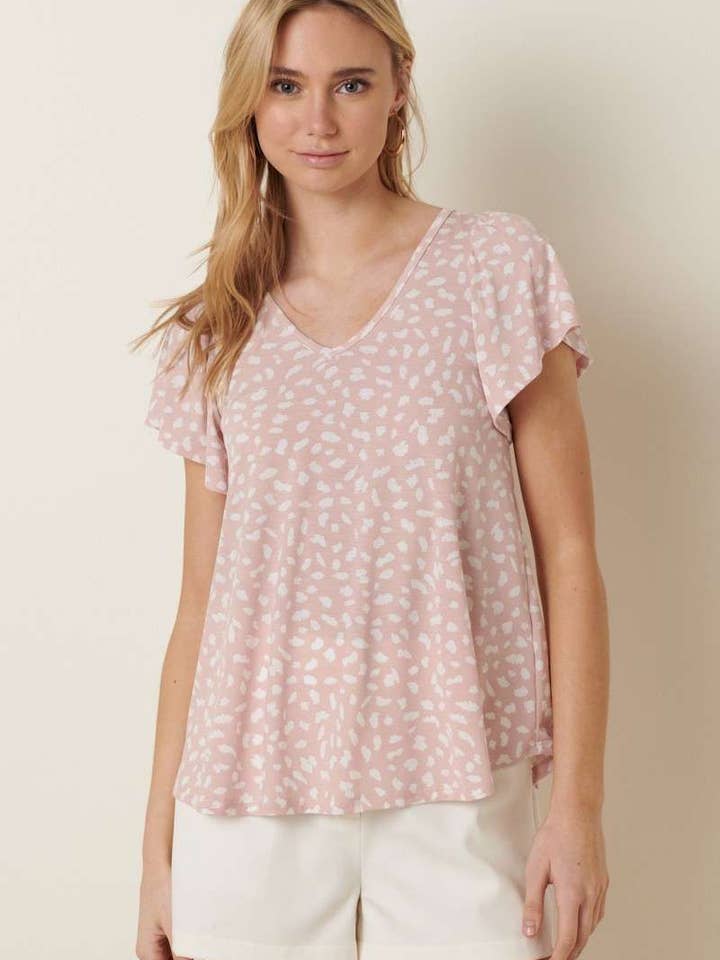 T10258-BLUSA ASTRATTA IN MAGLIA CON SCOLLO A V E CRAVATTA SUL RETRO per la vendita all'ingrosso da parte di mittoshop