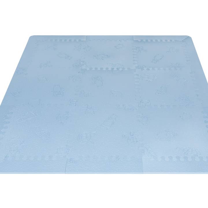 LUBABYMATS - Wholesale Play Mat - Kids & Baby - Children's play mat for babies in light blue