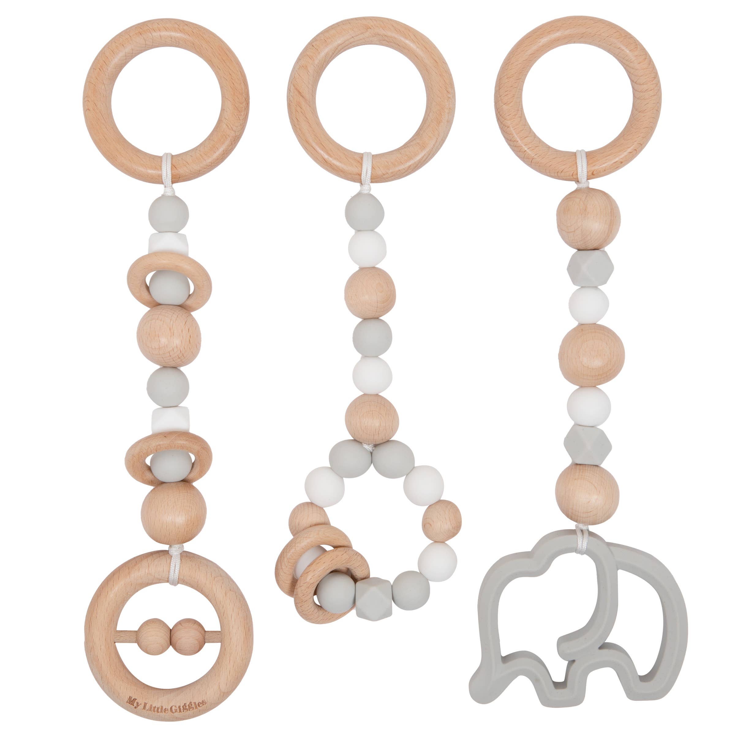 My Little Giggles - Wholesale Wood Toy - Kids - My Little Play Bar & x3 Toy Package – Natural Frame13